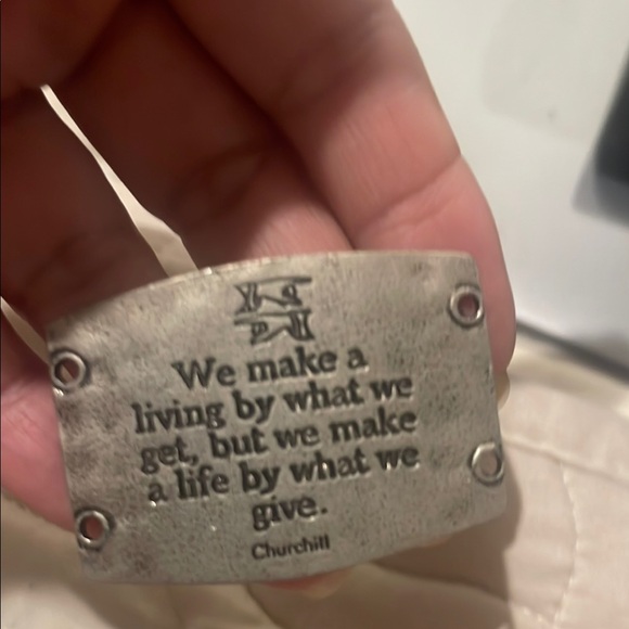 Silver and Black Decorative Plaque Set - Picture 2 of 6